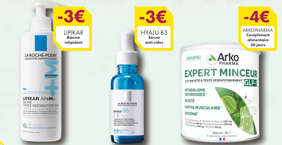 Promotions La Roche-Posay et Arkopharma