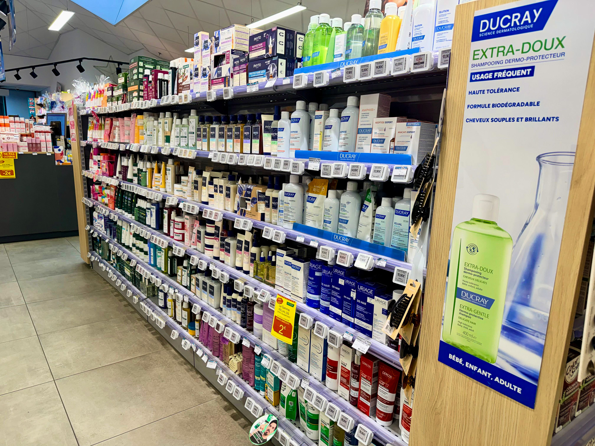Soins capillaires en rayon